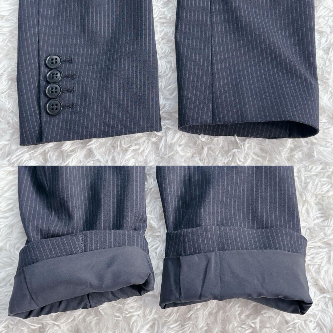 ✨美品✨ユニクロ ビジネススーツ セットアップ ストライプ