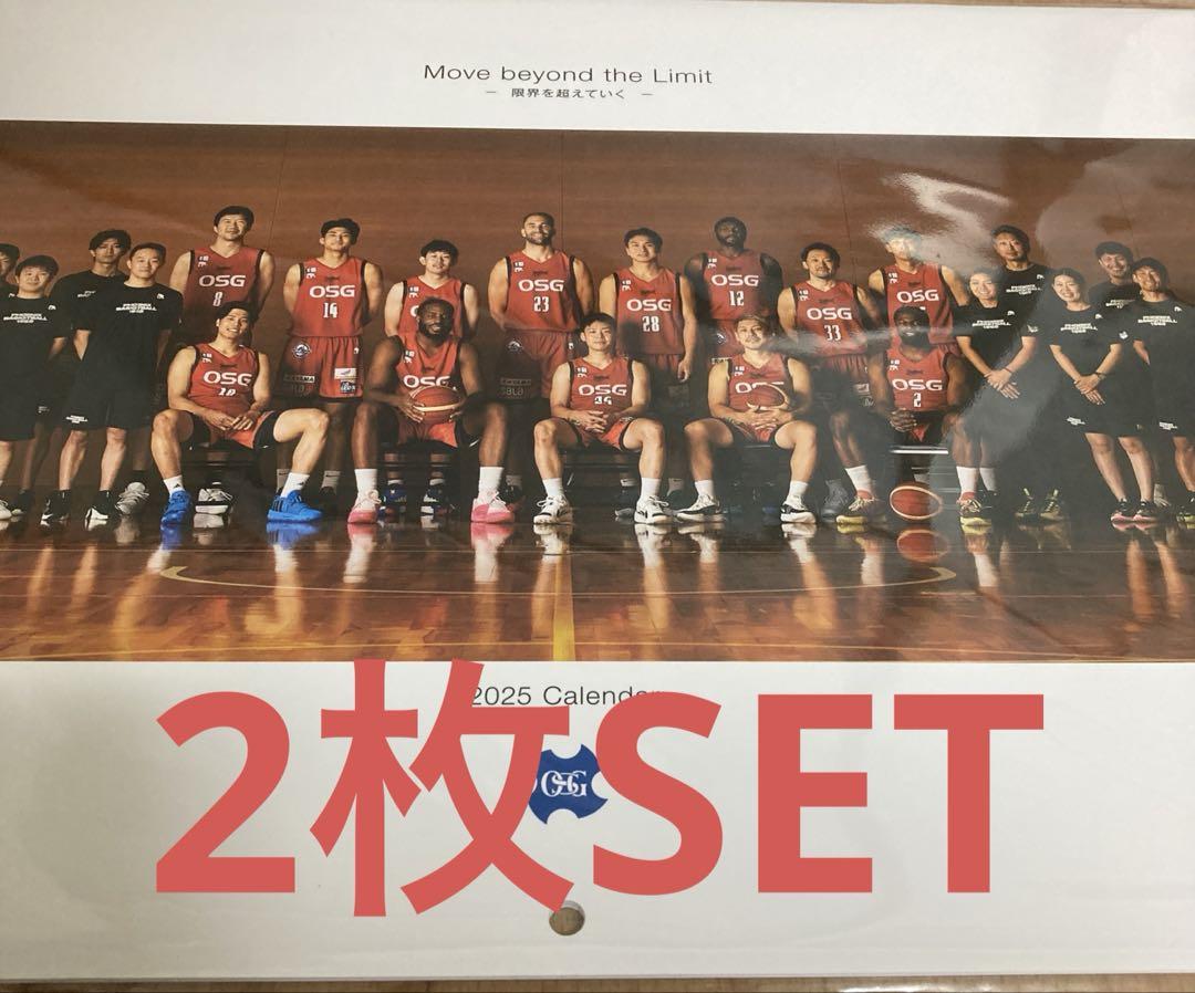 【非売品】三遠ネオフェニックス2025壁掛けカレンダー 2枚SET