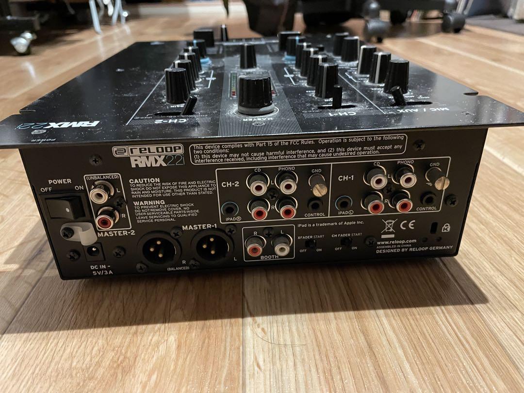Reloop RMX-22i DJミキサー