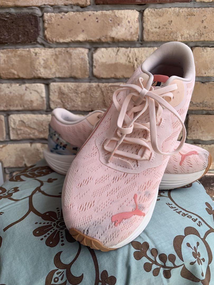 正規品一度使用！25cm Puma RunXX Nitro Maggieピンク