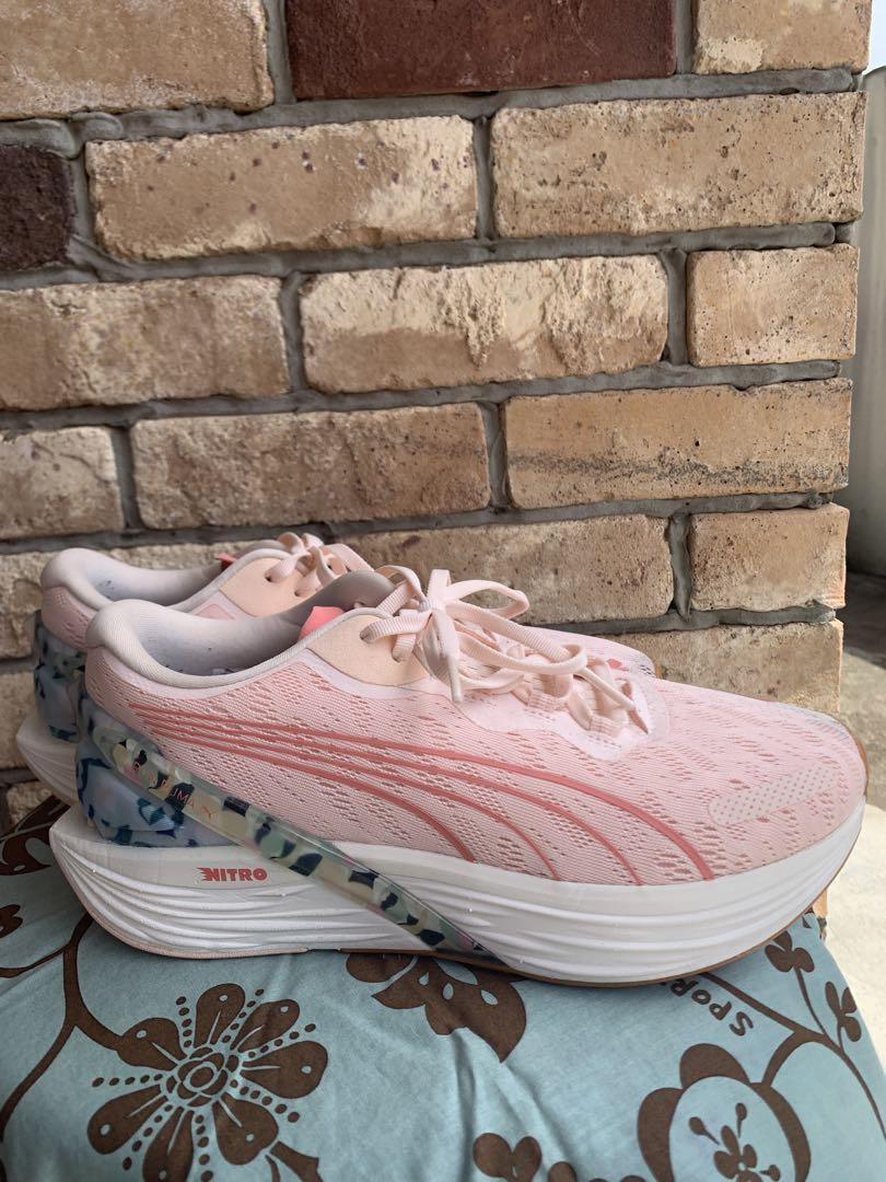正規品一度使用！25cm Puma RunXX Nitro Maggieピンク