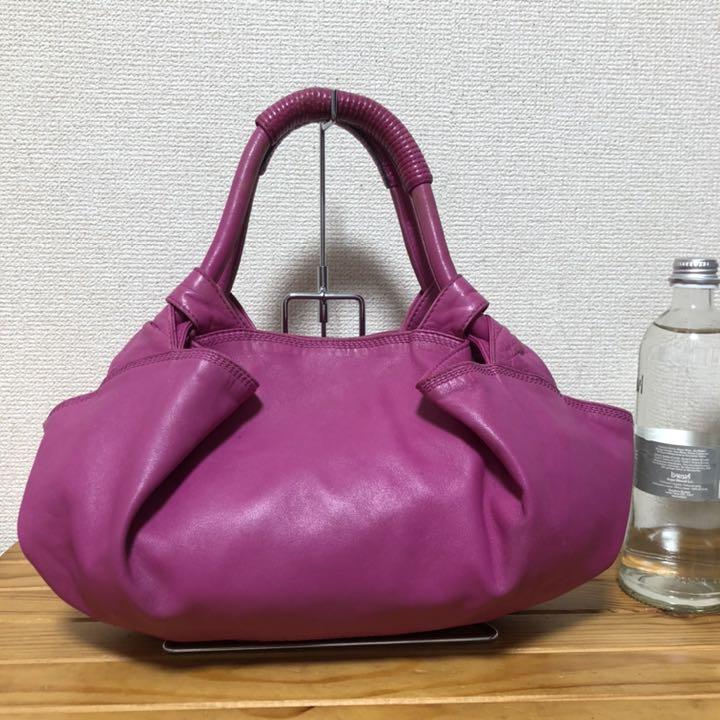 HOT正規品 LOEWE ナッパレザー ハンドバッグ ピンク ICENk-m49558466364 ロエベ 良品 SALE最新作