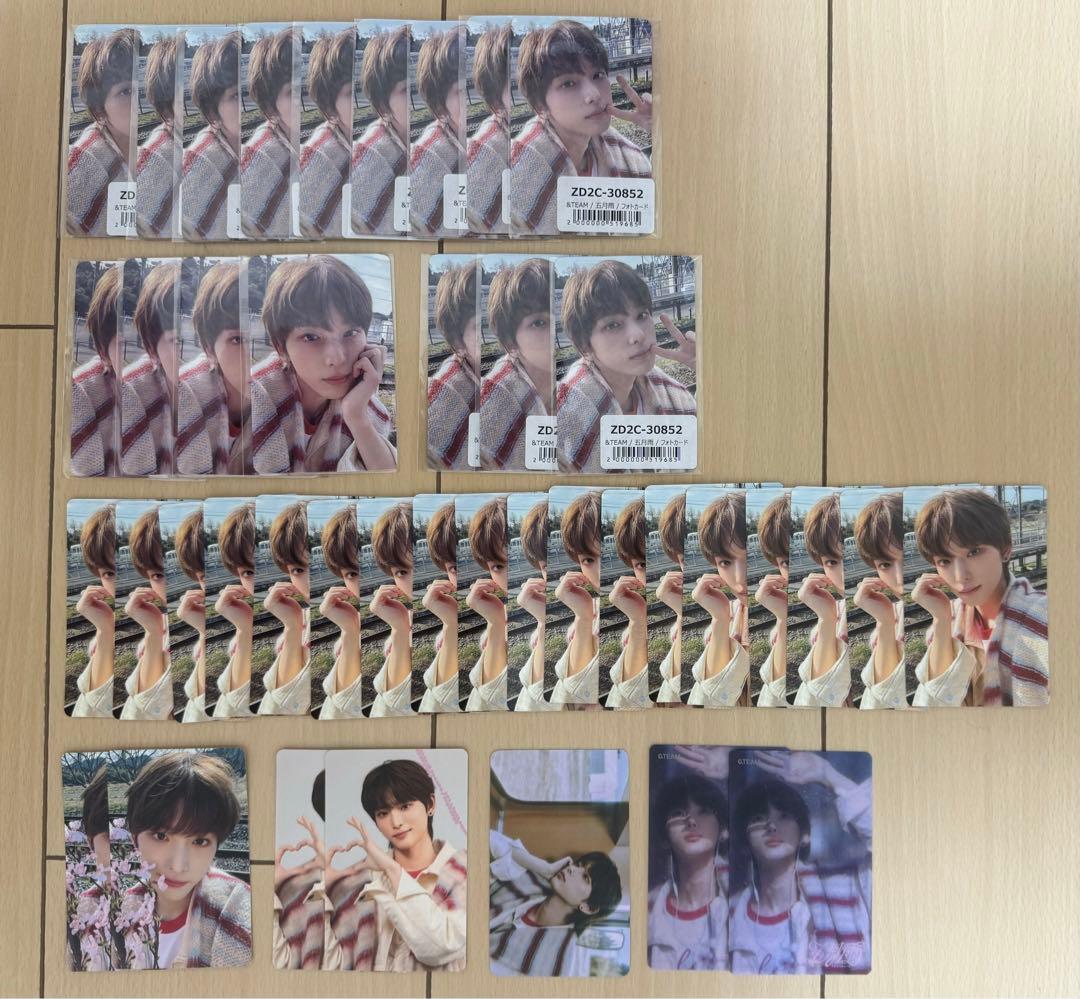 u0026TEAM ハルア HARUA トレカ 五月雨