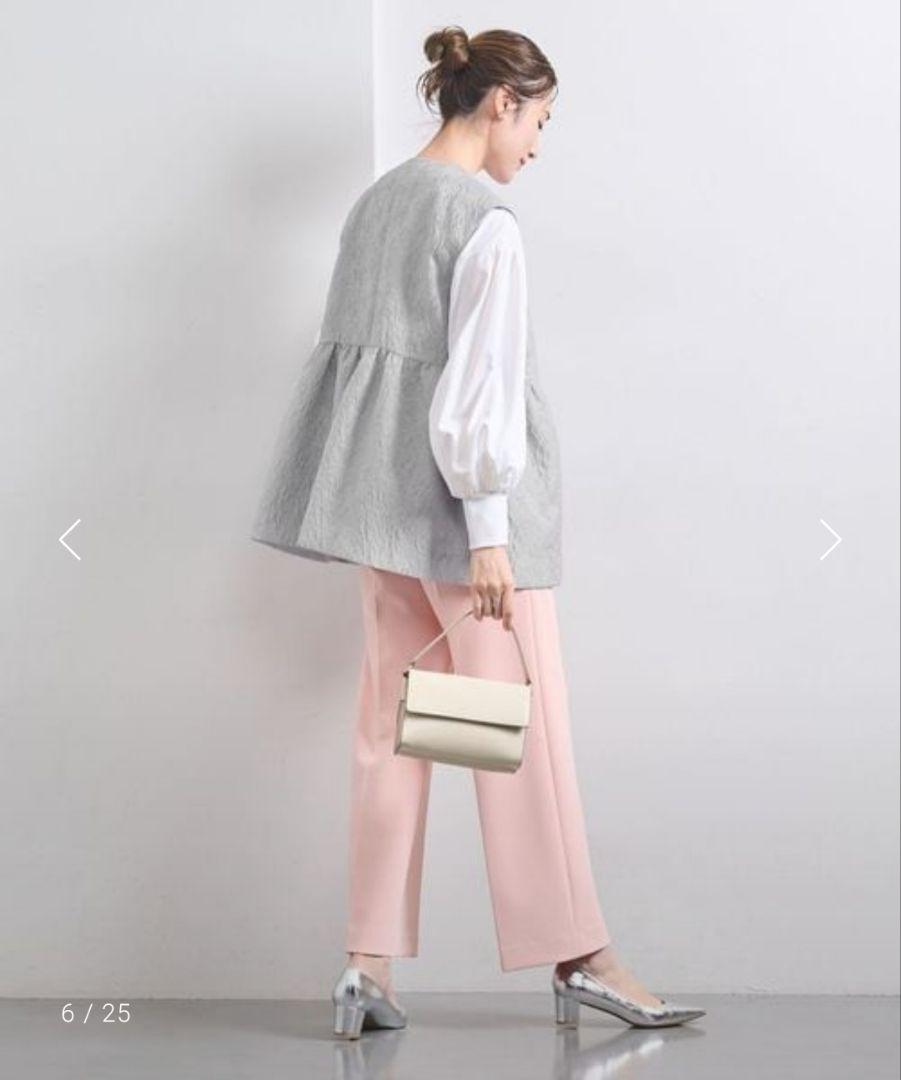UNITED ARROWS ツートーン ジャガード ベスト