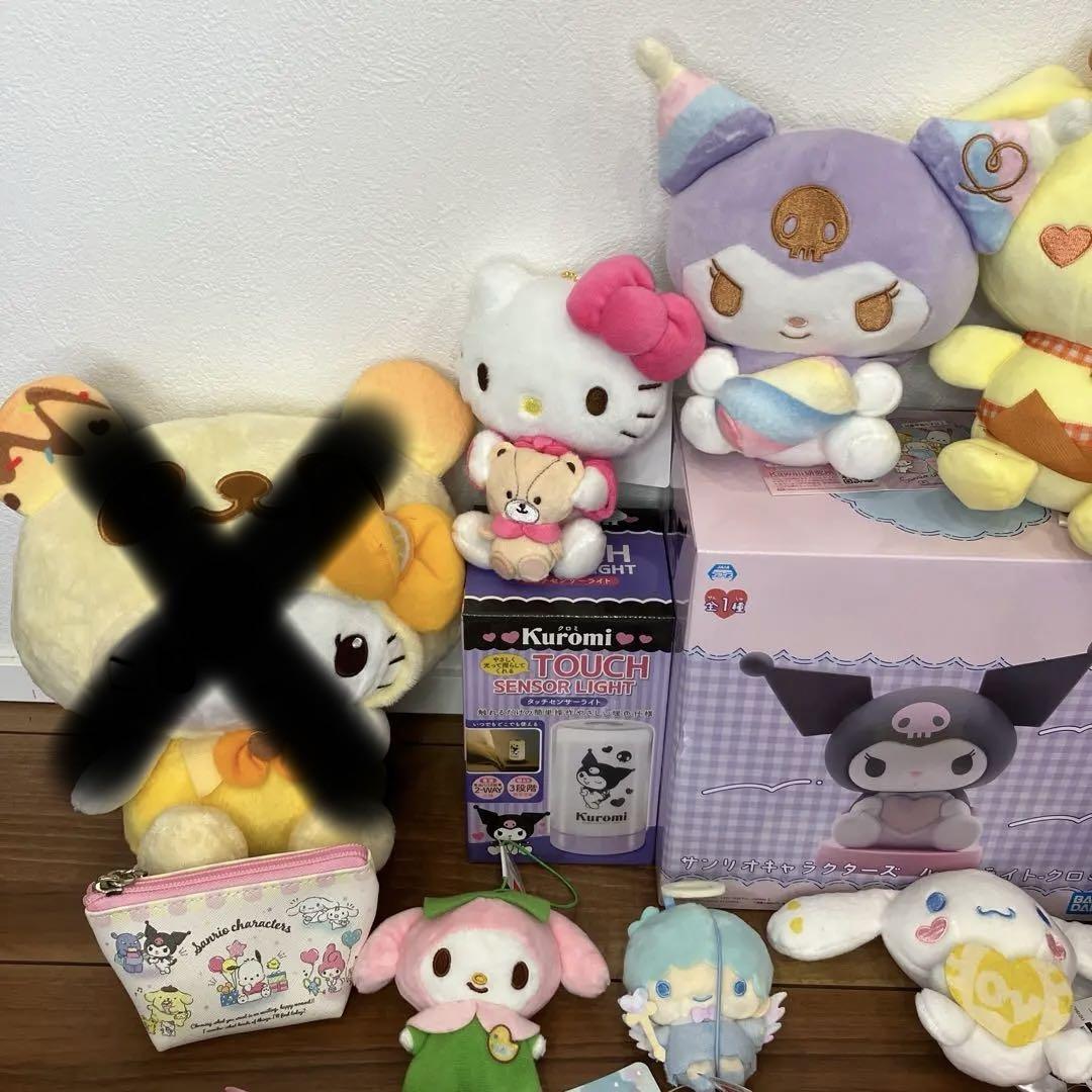サンリオ　キャラクターグッズ　ぬいぐるみ　マスコット　23個＋おまけ2点