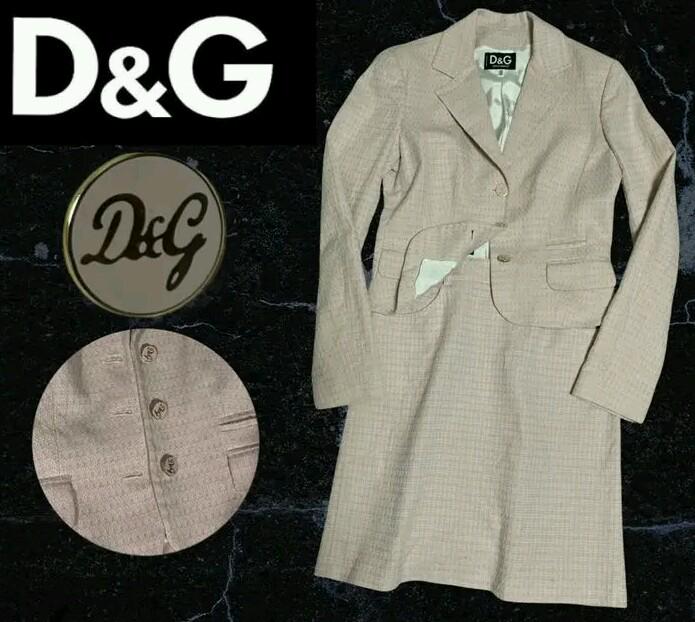 DOLCE &GABBANA スカートセットアップ サイズ40 ピンク