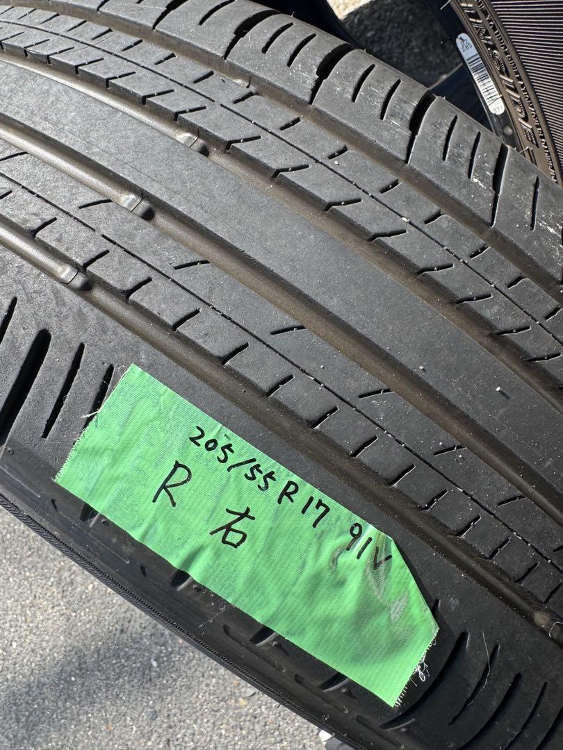 DUNLOP 205/55R17 夏用タイヤ 4本セット