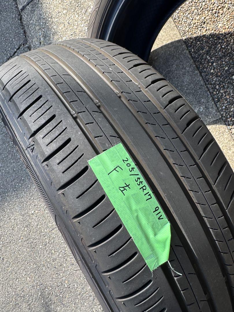 DUNLOP 205/55R17 夏用タイヤ 4本セット