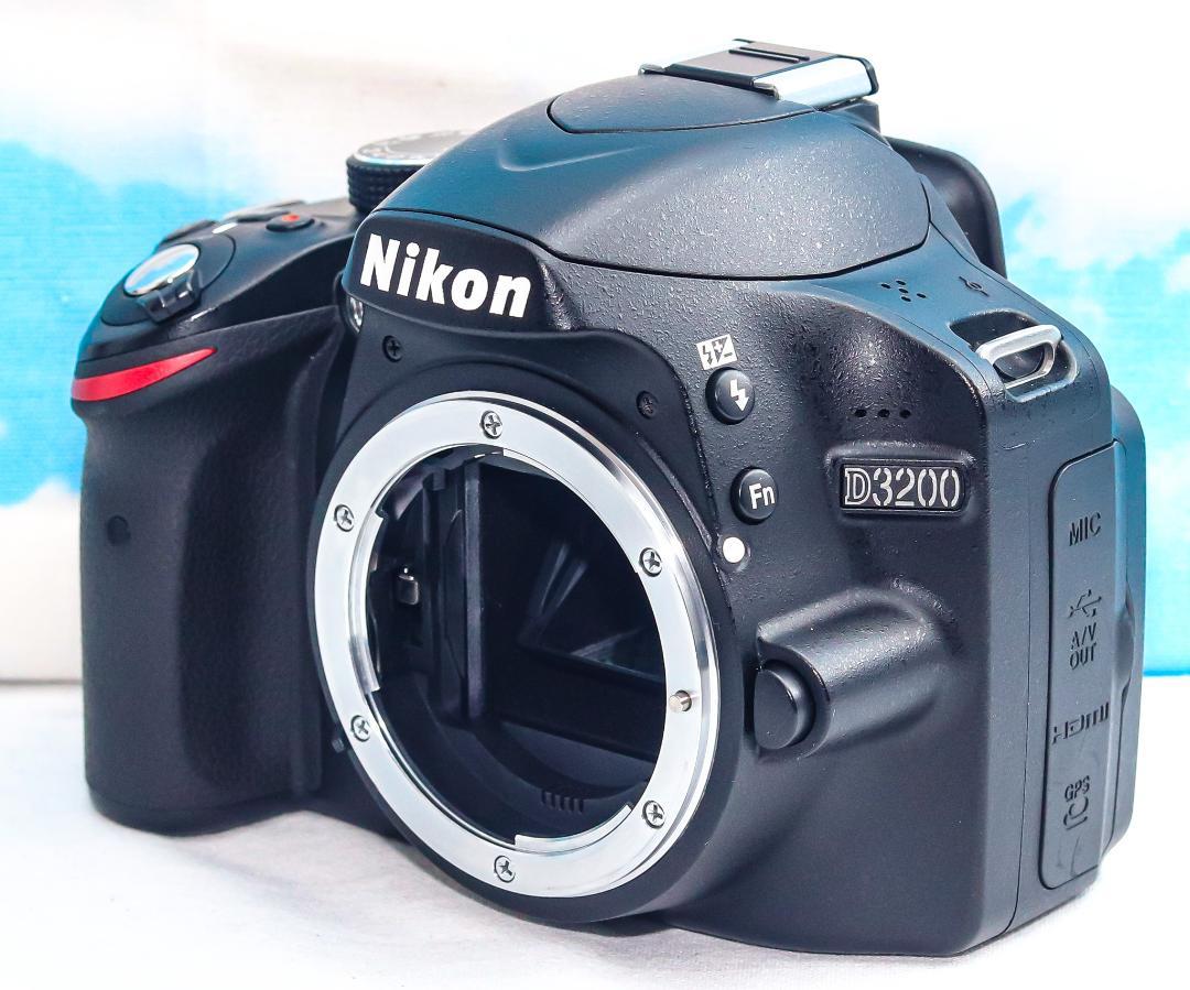 Nikon D3200⭐️スマホに転送できる！⭐️スマホ転送⭐️ダブルレンズ♪