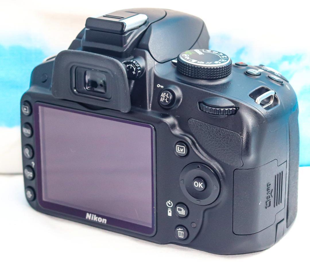 Nikon D3200⭐️スマホに転送できる！⭐️スマホ転送⭐️ダブルレンズ♪