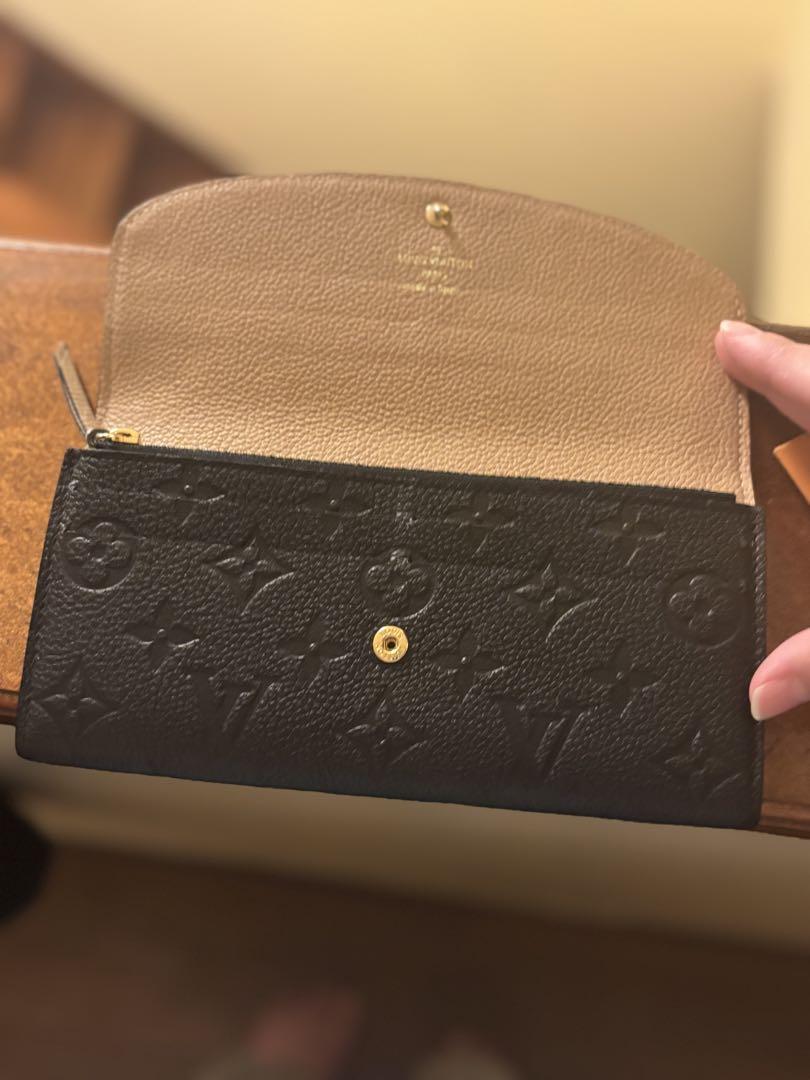 LOUIS VUITTON ダークブラウン 長財布