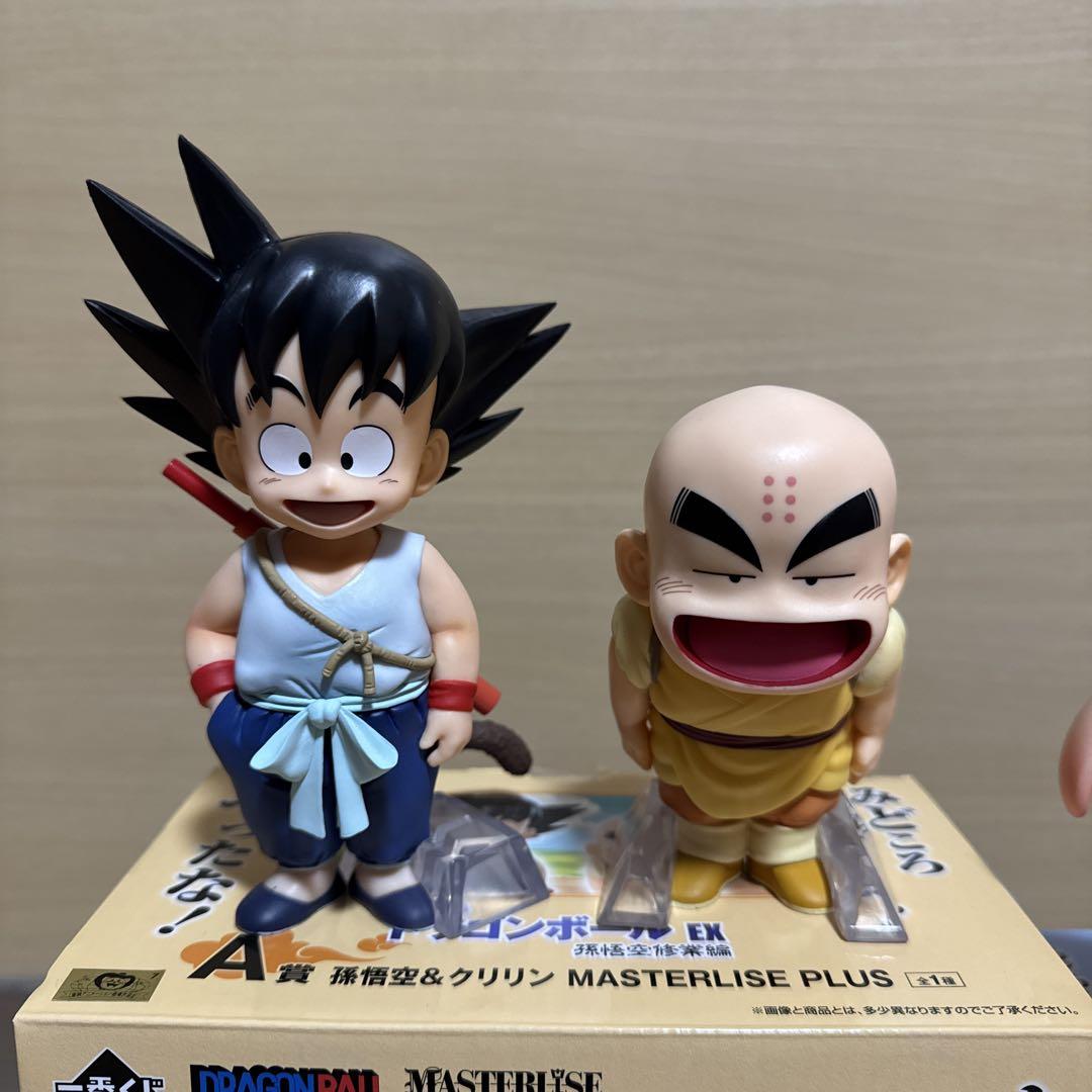 ドラゴンボール 一番くじ 孫悟空＆クリリン ウーロン＆プーアル フィギュア