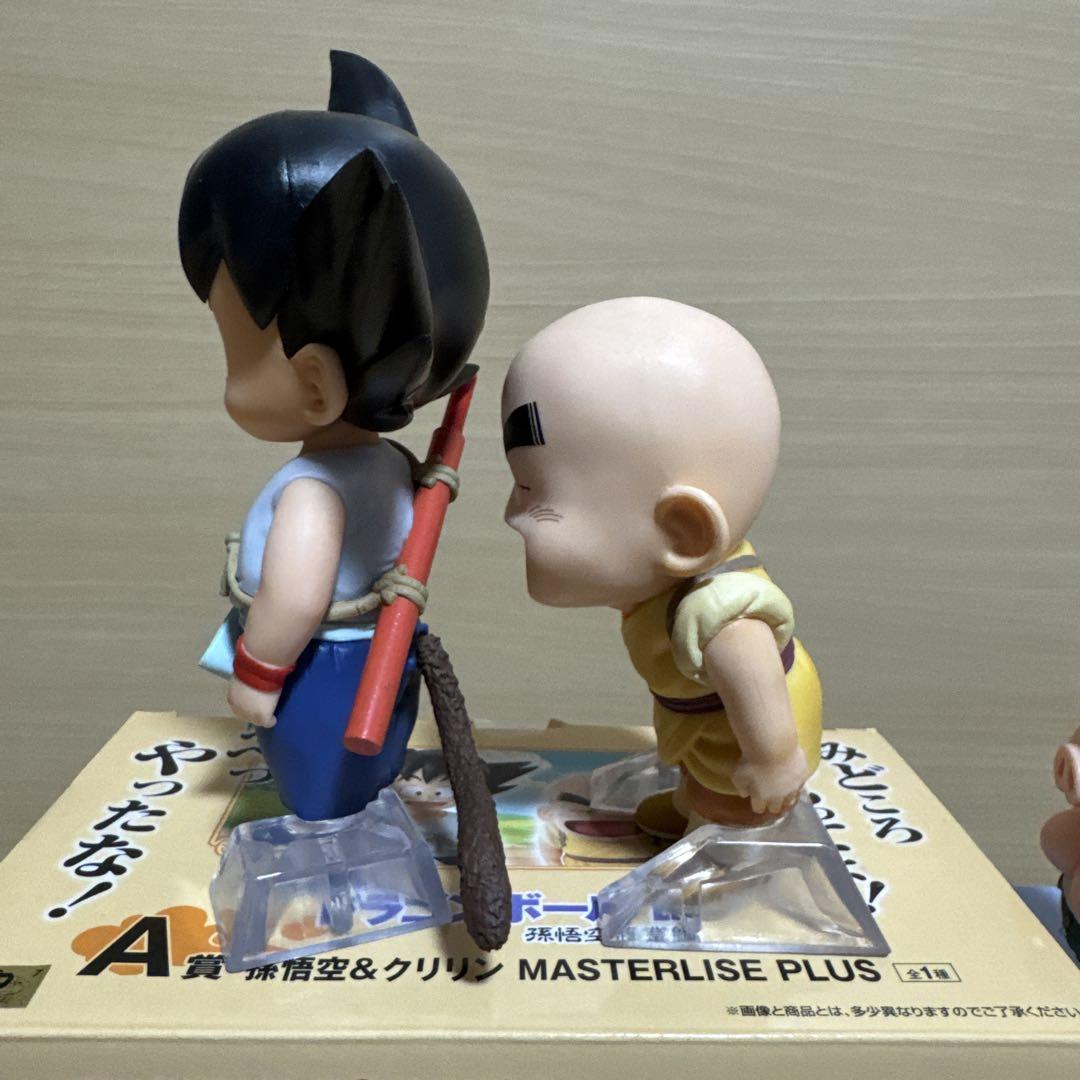 ドラゴンボール 一番くじ 孫悟空＆クリリン ウーロン＆プーアル フィギュア