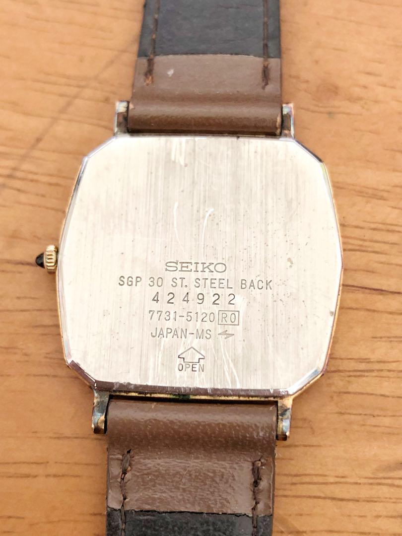 SEIKO 9520-5130 7731-5120 2本まとめ 動作未確認