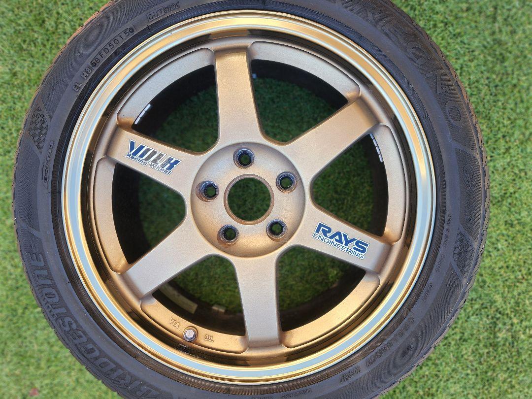 レイズ　ボルクレーシング　TE37C　 17inch　ブロンズ