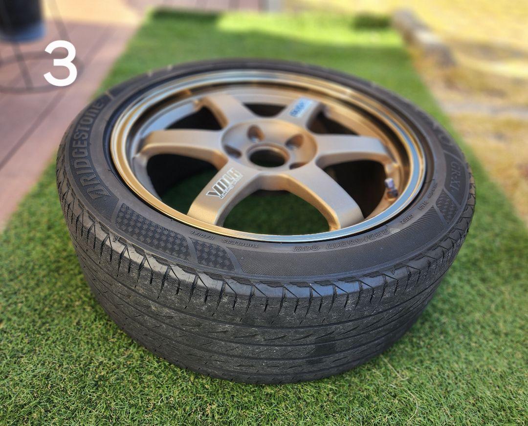 レイズ　ボルクレーシング　TE37C　 17inch　ブロンズ