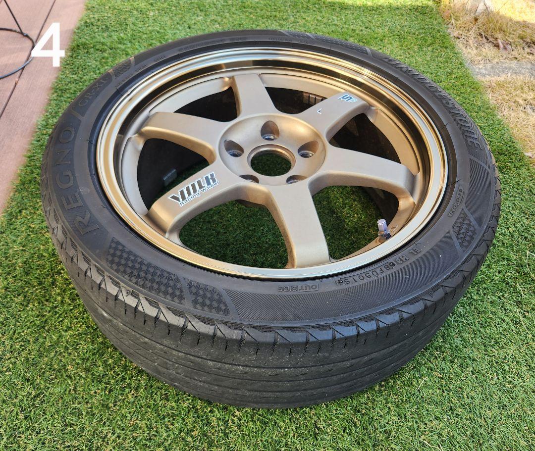 レイズ　ボルクレーシング　TE37C　 17inch　ブロンズ