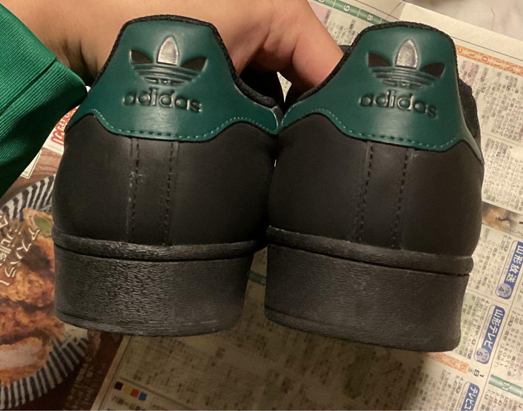 adidas SUPERSTAR RASTA レゲーパック 天然皮革