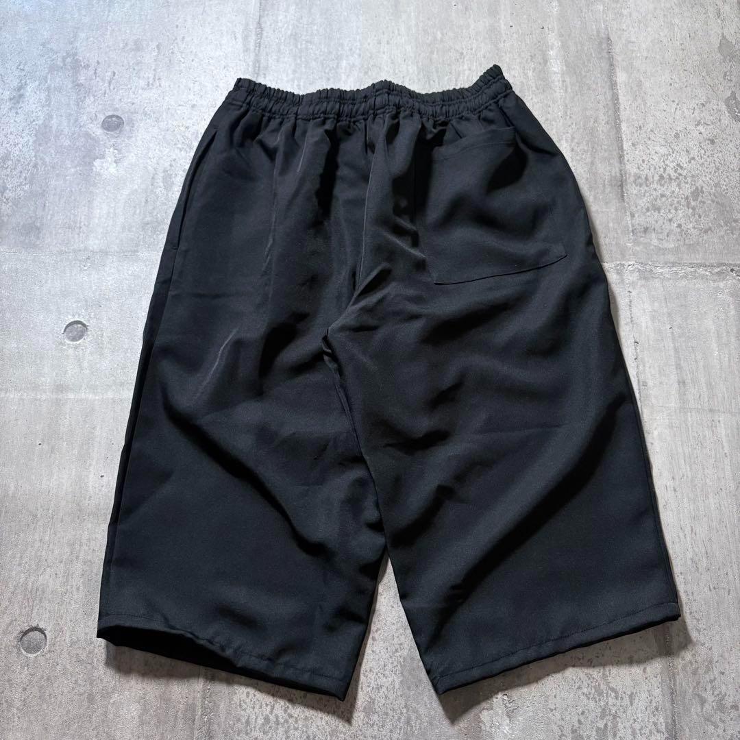 y2k mode wide buggy slacks half pants - メルカリ