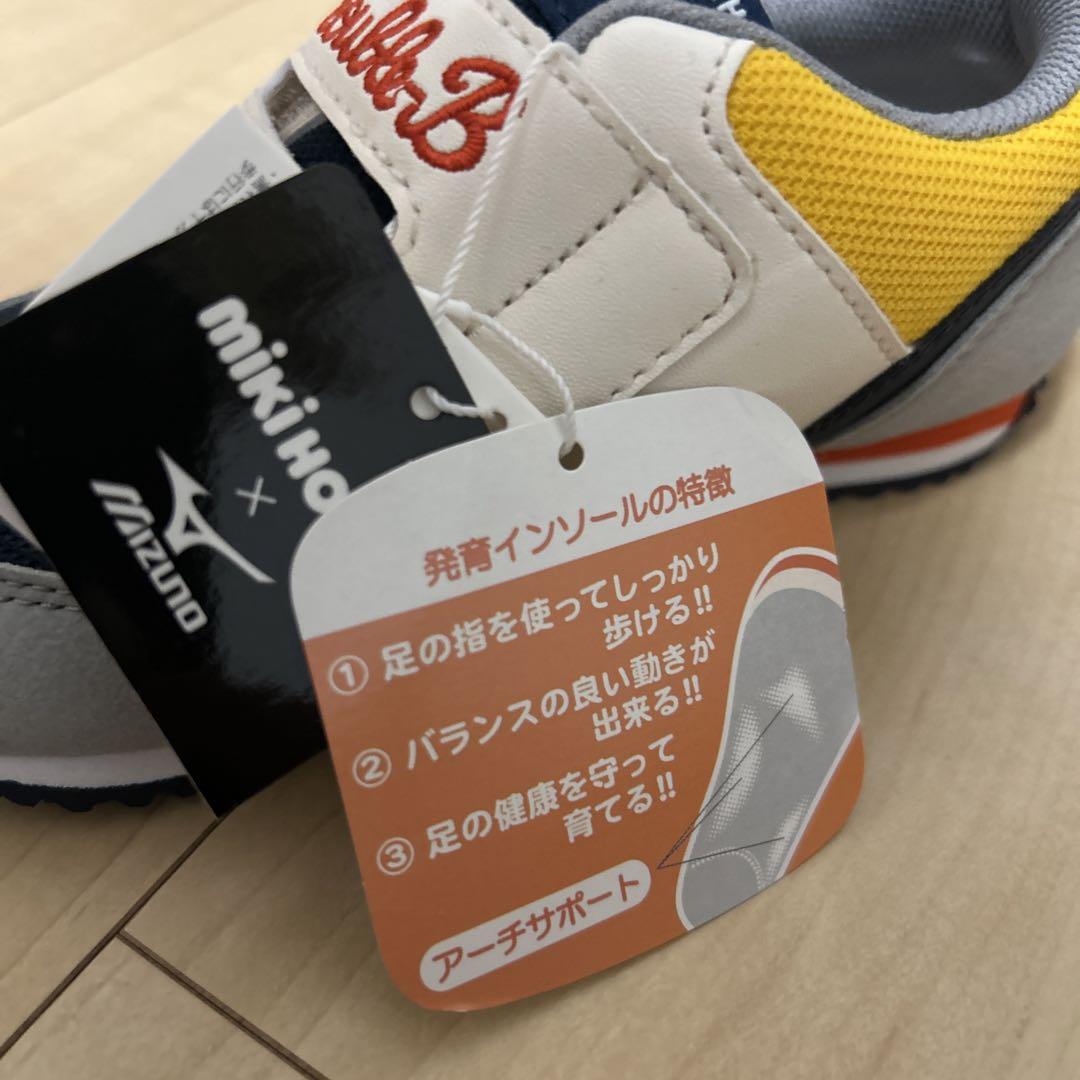 ミキハウス＆ミズノ コラボ キッズシューズ