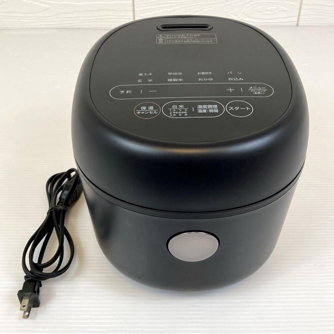 ◆2024年製　3号炊き　マイコン炊飯器 PT-MRC30-BK ブラック