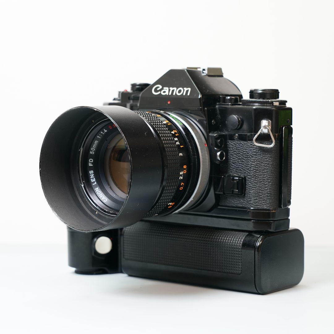 美品】キヤノン A-1 モータードライブ FD 50mm F1.4 S.S.C