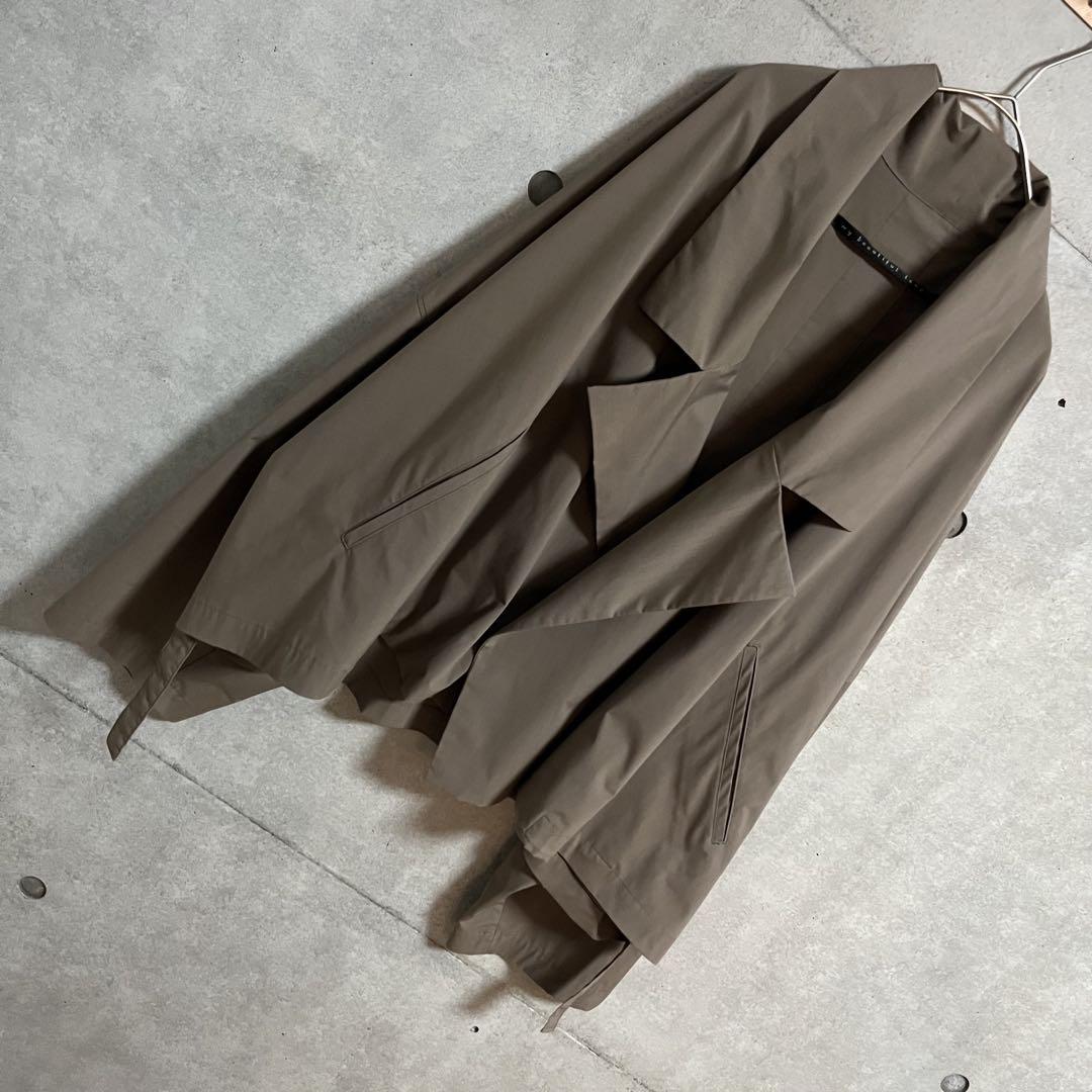【美品】my beautiful landlet レーヨン紐トレンチブルゾン