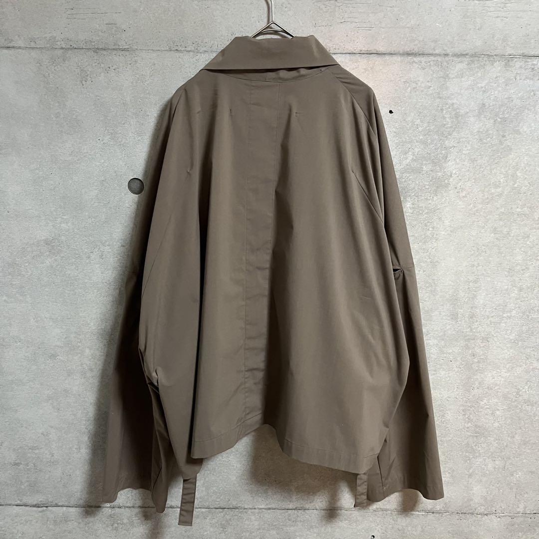 【美品】my beautiful landlet レーヨン紐トレンチブルゾン