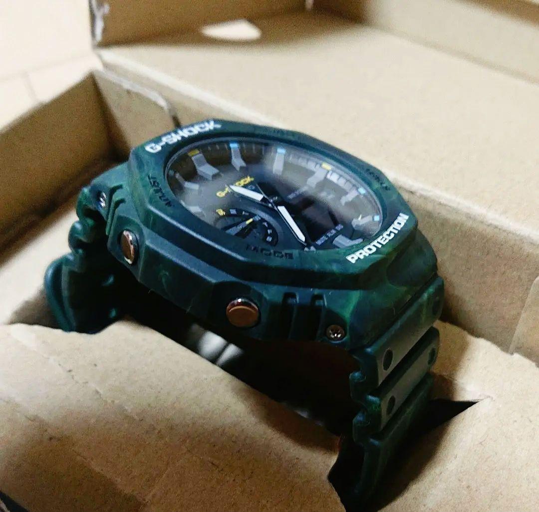 【美品】CASIO G-SHOCK GA-2100FR メンズ カモフラ