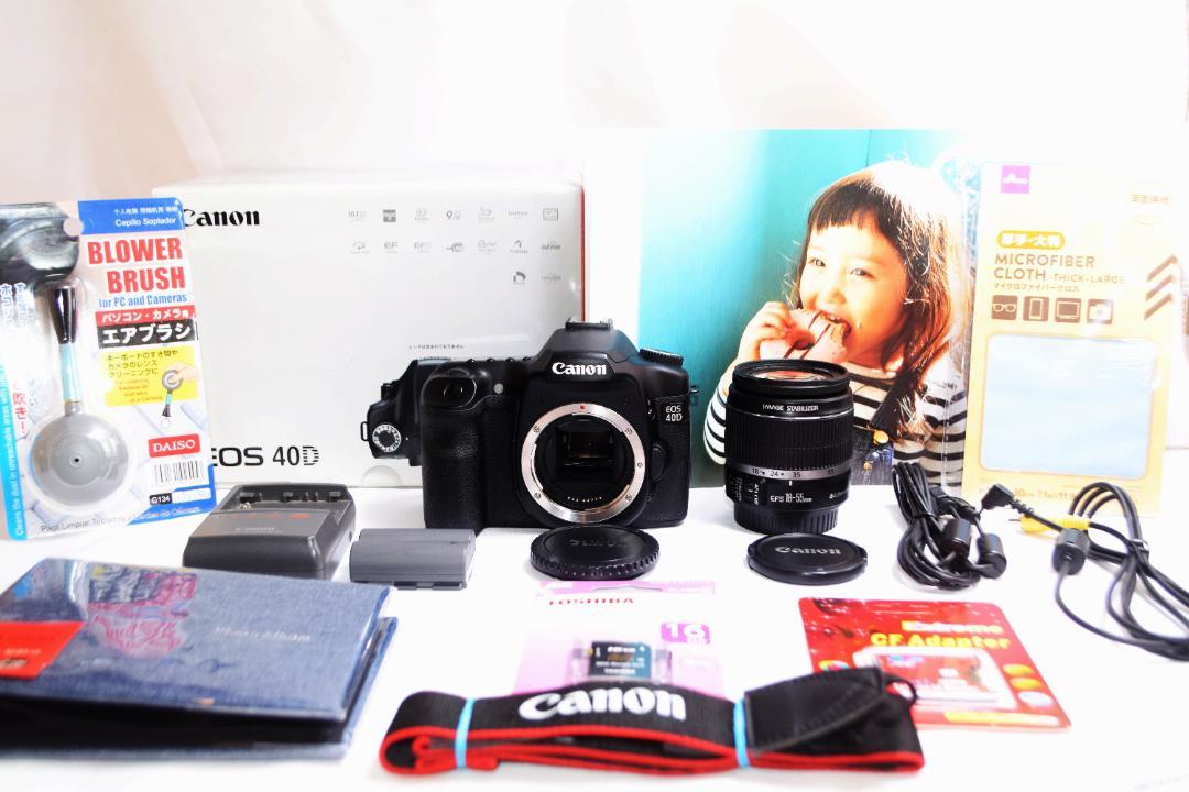 全ての おすすめ一眼レフ❤️Canon EOS 40D❤️高画質❤️初心者 ...