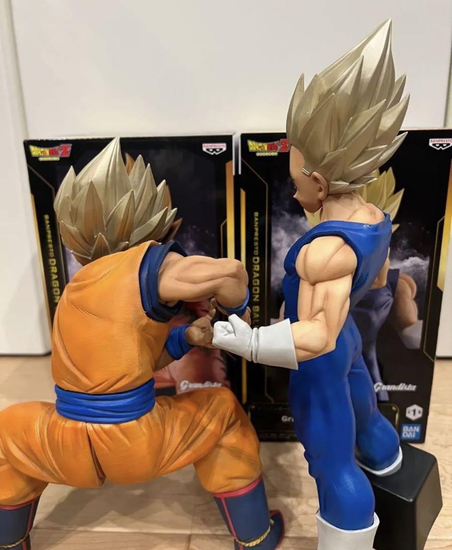 ドラゴンボールフィギュア　グランディスタ　孫悟空　ベジータ