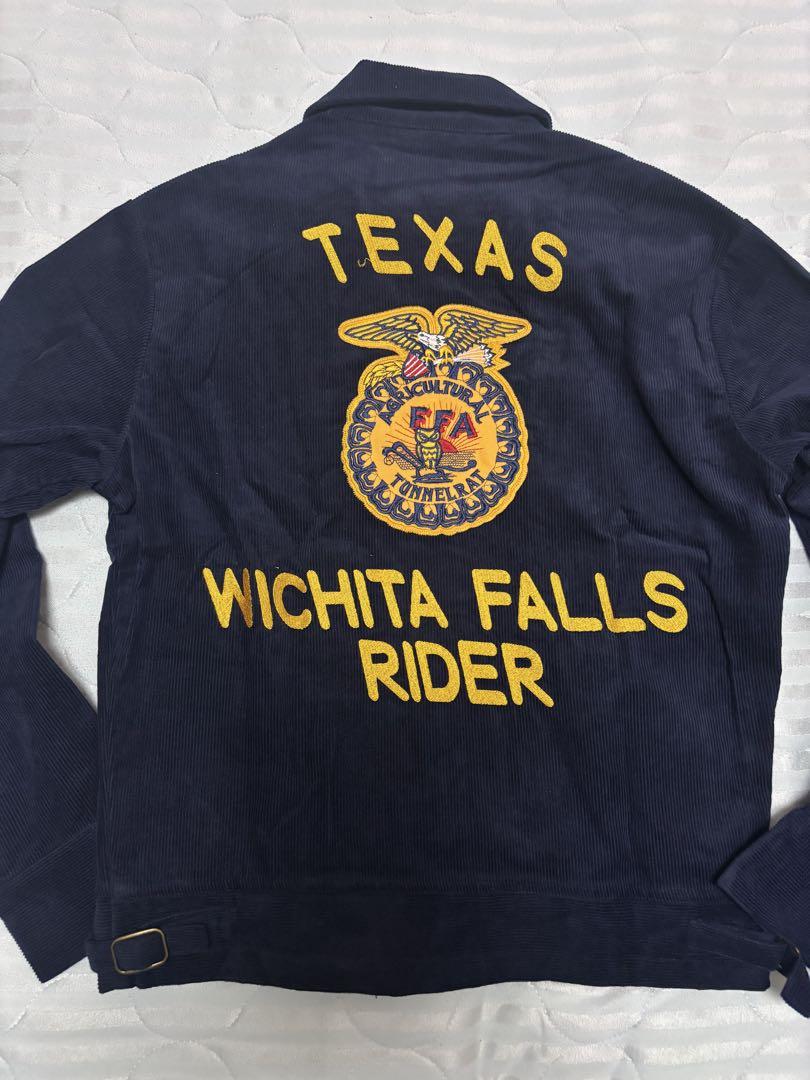 【最安値】 FFAジャケット ファーマーズジャケット TEXAS ネイビー M