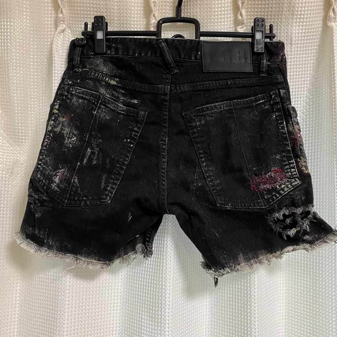 LGB デニムショートパンツ サイズ25 ルグランブルー