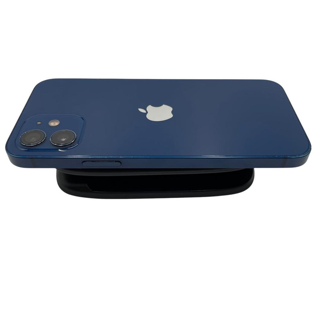 バッテリー新品 iPhone12 128GB SIMフリーブルー 完動品