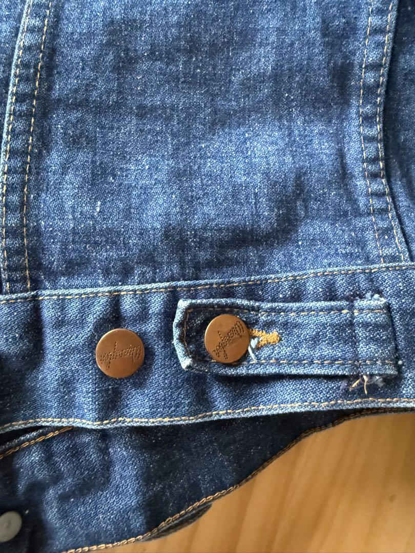 美品　70s wrangler 124MJ ビンテージ　デニムジャケット