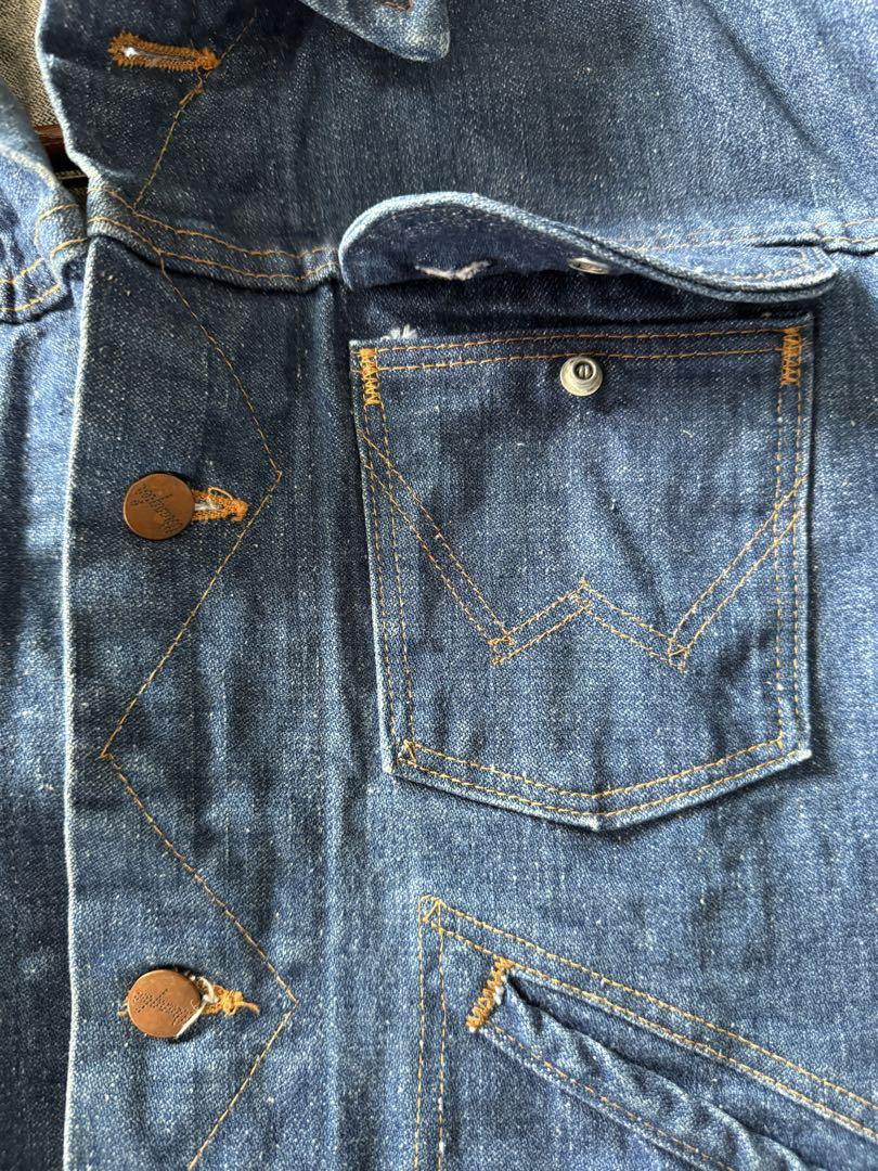 美品　70s wrangler 124MJ ビンテージ　デニムジャケット