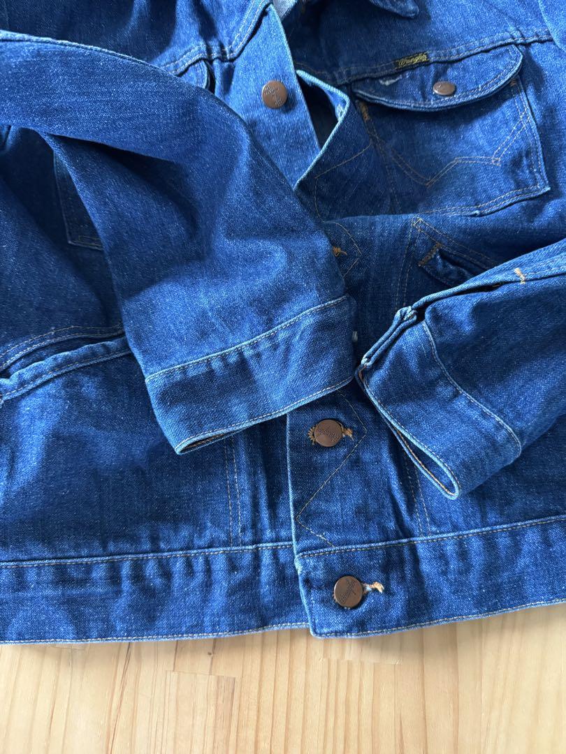 美品　70s wrangler 124MJ ビンテージ　デニムジャケット