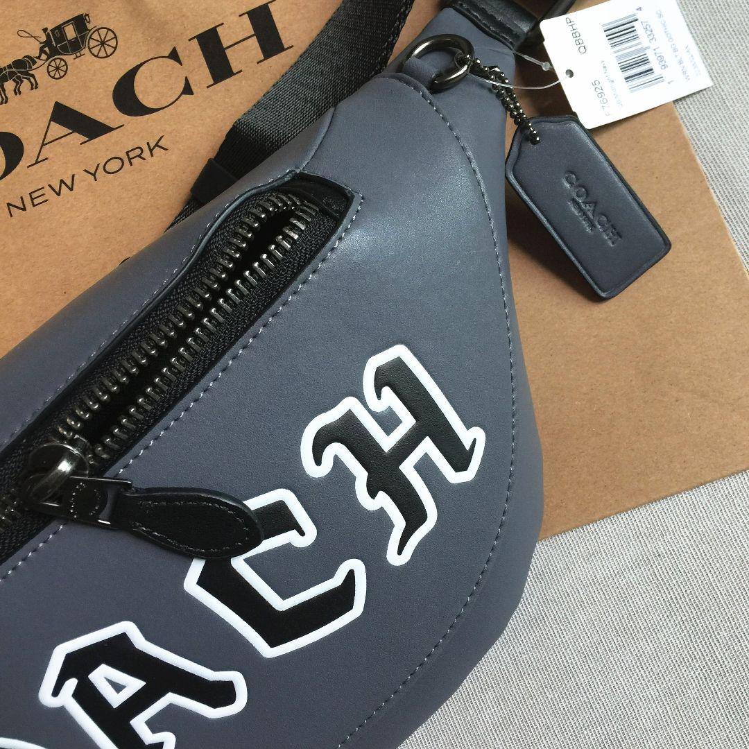 ブランド店 ◆新品◆COACHバッグ F76925 ベルトバッグ ボディーバッグメンズバッグ