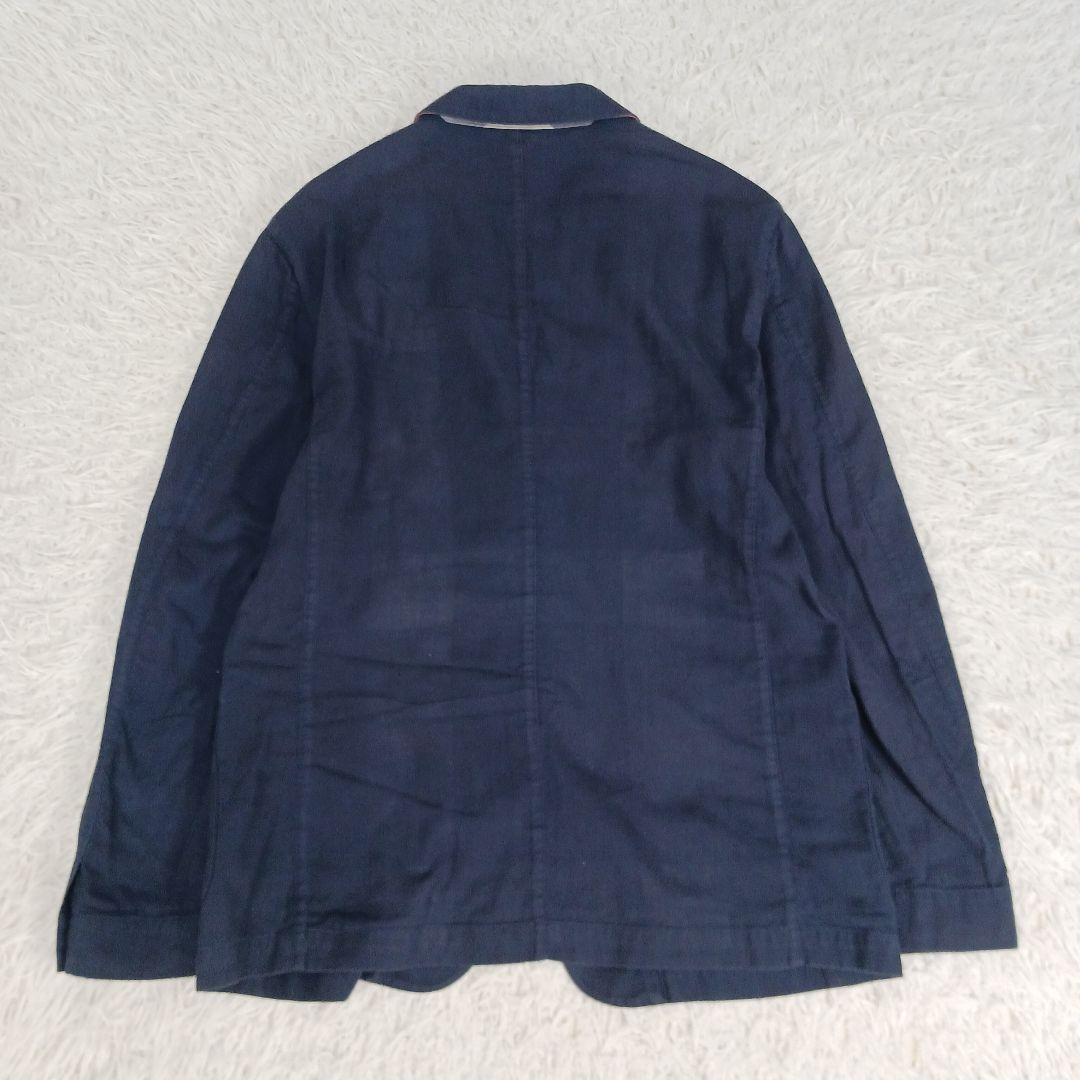ブラックレーベルクレストブリッジ　サマージャケット　CBチェック　ネイビー　M