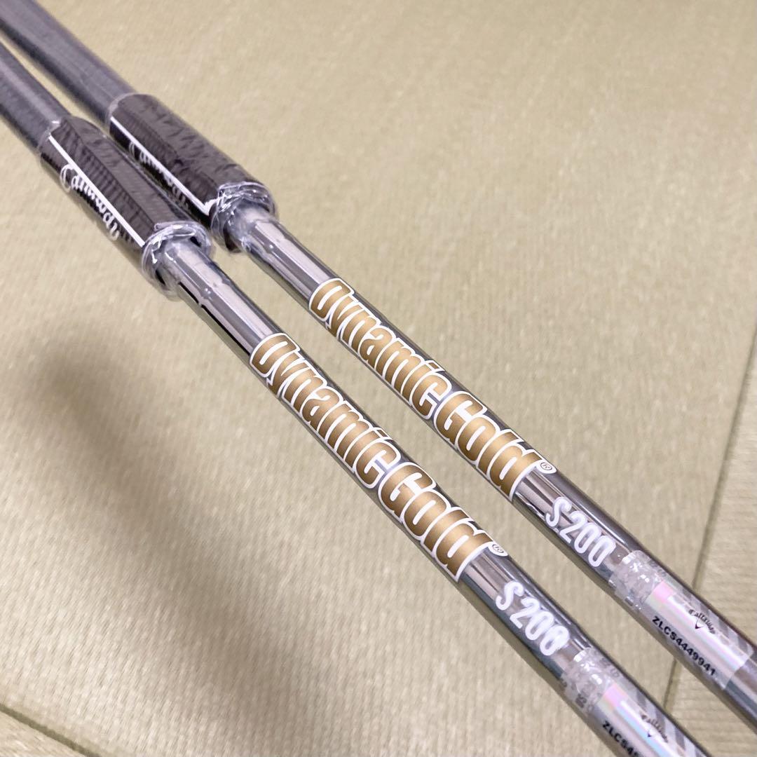 【新品2本】JAWS RAWウェッジ 50° 56°DG S200 Wグラインド