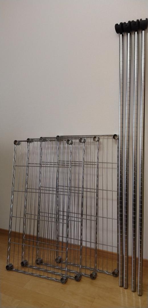 メタルラック（45cm x 90cm x 150 cm)