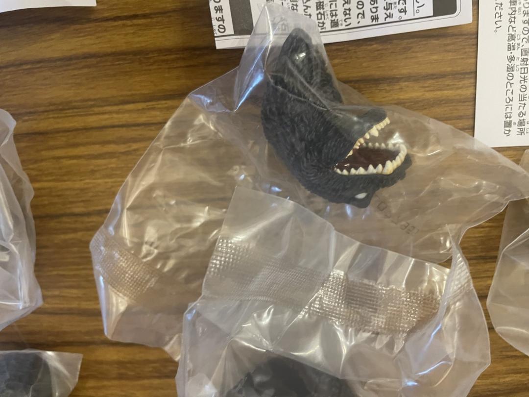 ゴジラ 一番くじ 大怪獣列伝 F賞 モンスターヘッドマグネット 6個セット