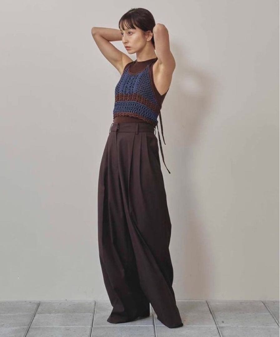 TODAYFUL Lightweight Tuck Trousers