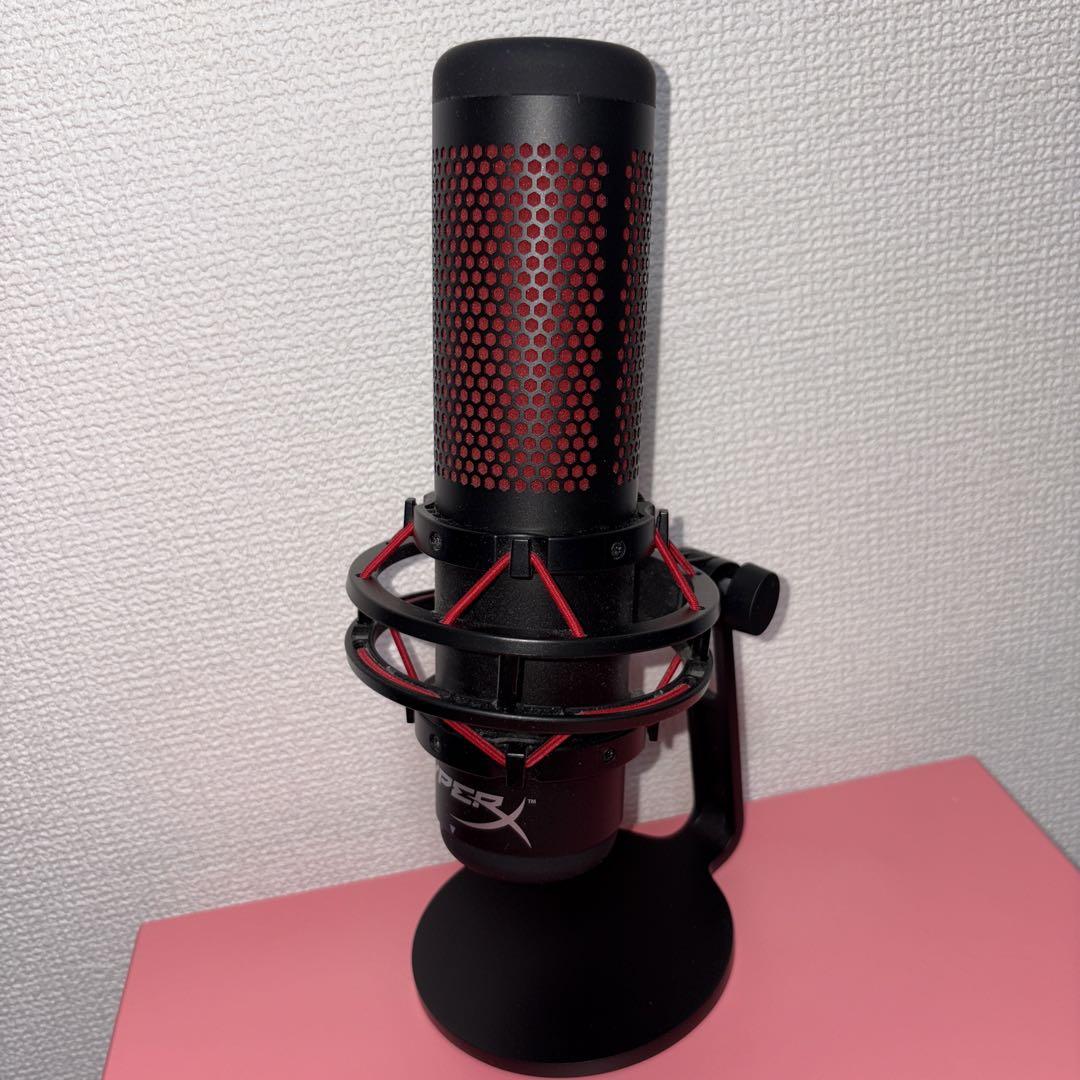 【状態良】HyperX ハイパーエックス QuadCast スタンドアロンマイク