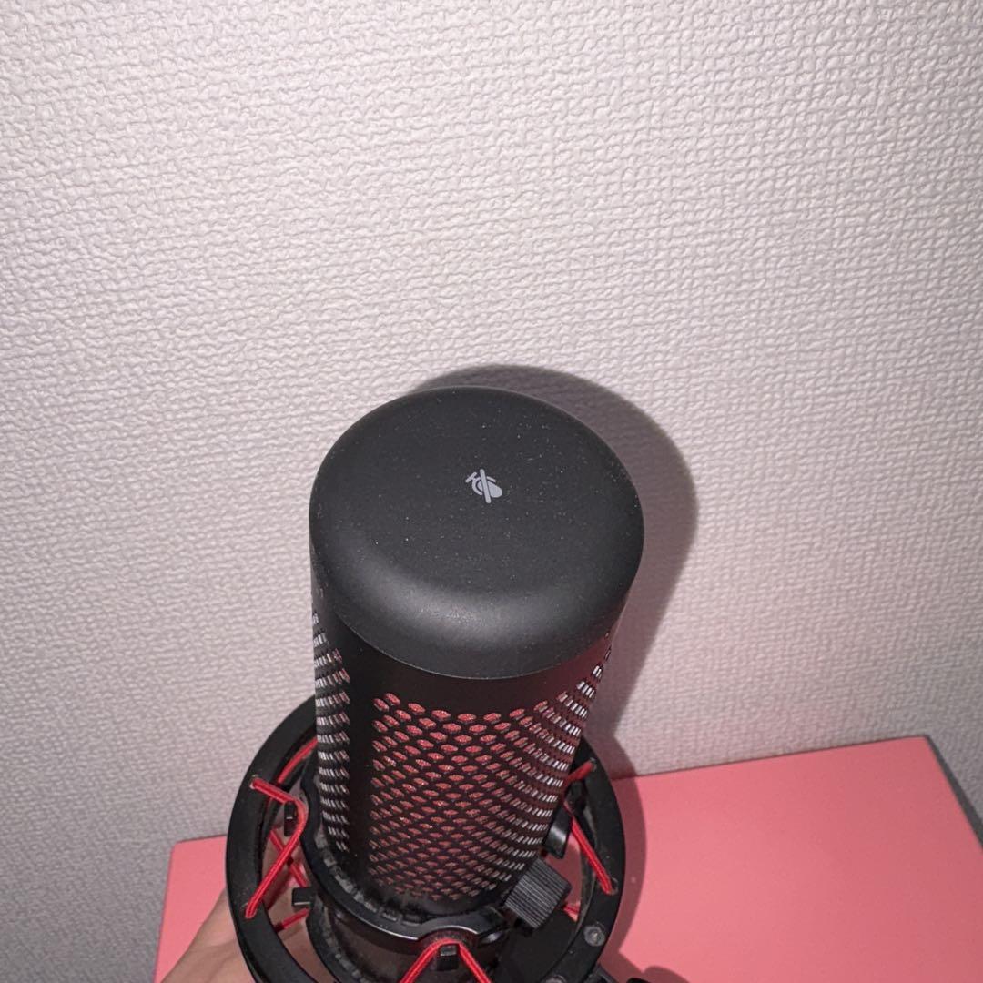 【状態良】HyperX ハイパーエックス QuadCast スタンドアロンマイク
