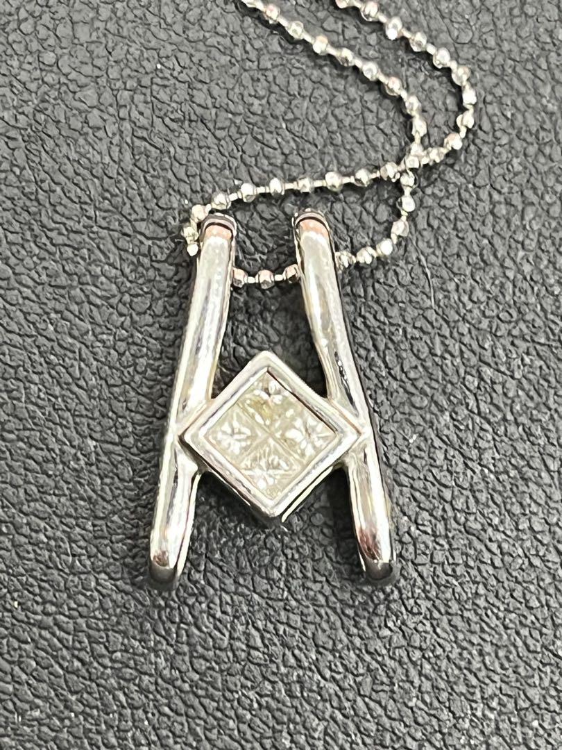 【希少　定価90万】ダイヤモンド 0.30ct ルビー0.35ct ネックレス