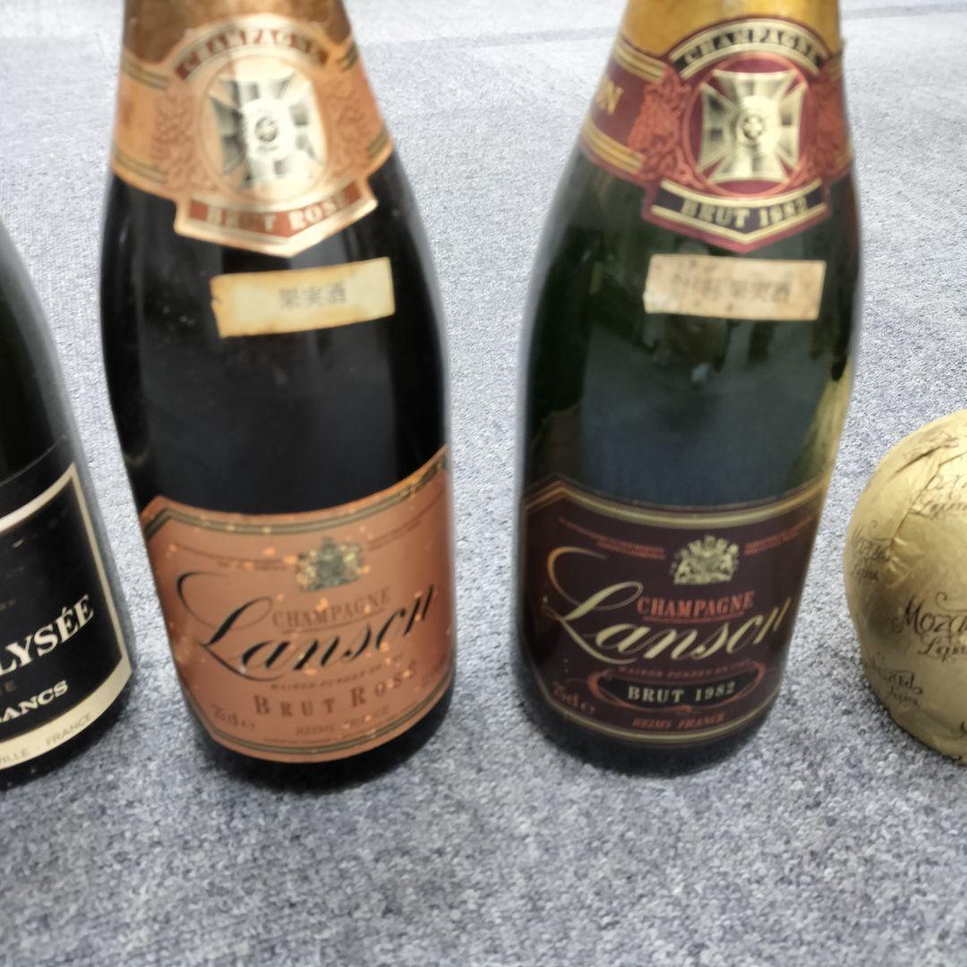 果実酒 まとめ売り 甘味果実酒 ランソン シャンパン ロゼ