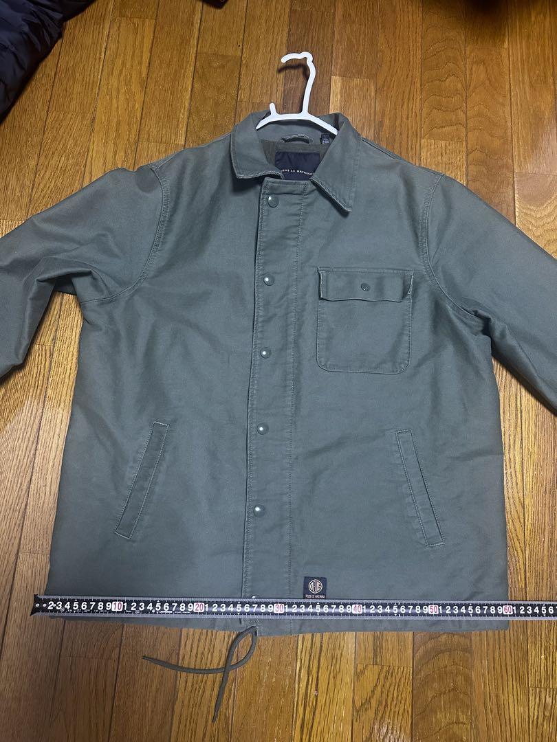 DEUS EX MACHINA XL ジャンパー・ブルゾン オリーブグリーン