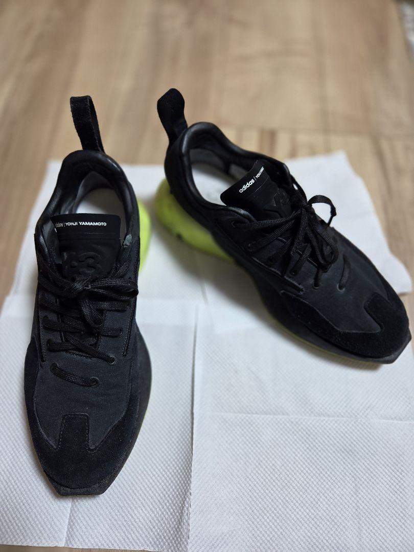 Y-3 × adidas　コラボシューズ　ブラック　27センチ