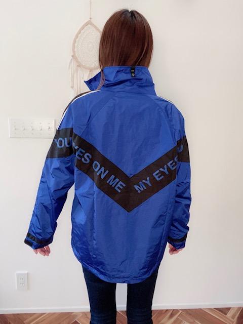 JSB 正規品 Nylon Track Tops ブルー Sサイズ